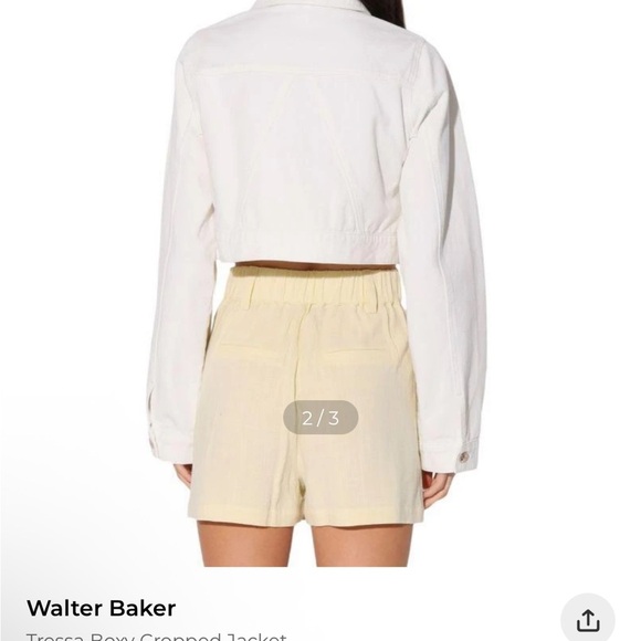 Walter Baker
Tressa Crop Denim Jacket size large - Picture 3 of 10